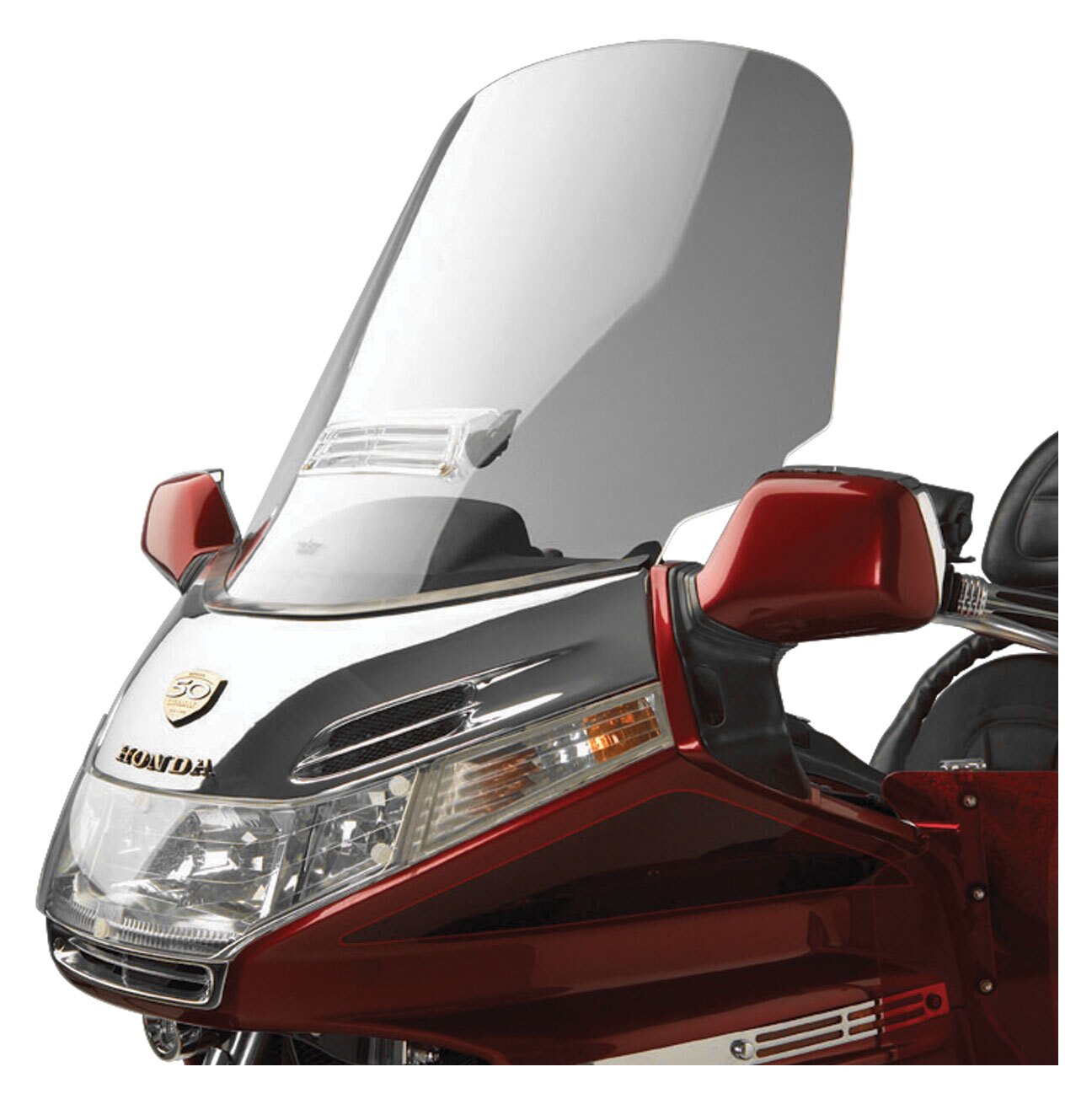 Show Chrome Vented Touring Windshield Honda Gold Wing GL1500 19912000