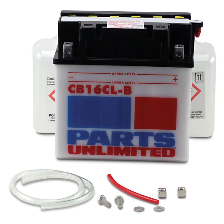 Parts Unlimited YB16CL-B Heavy Duty Battery Kit John Deere 2004-2006