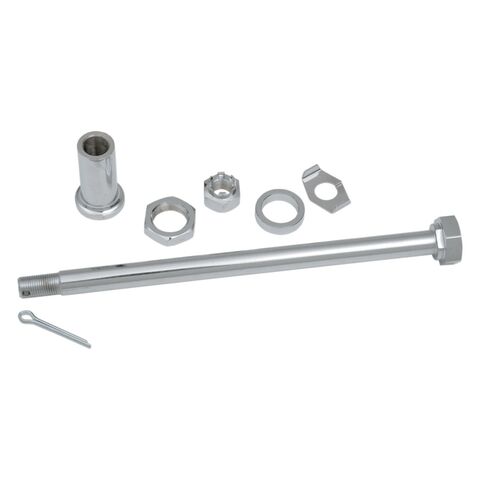 Drag Specialties Chrome Rear Axle Kit For Harley FL FX 1967-1972