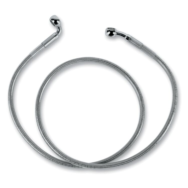 Drag Specialties Standard Length Front Brake Line Kit For Harley FLSTS 2000-2007