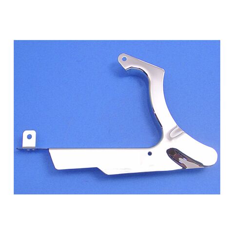 V-Twin Mfg. Chrome Lower Belt Guard For Harley 66 Tooth Softail 2007-2017