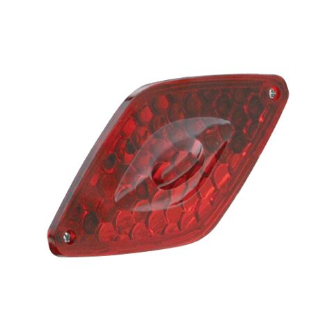 V-Twin Mfg. Replacement Diamond Style Red Lens