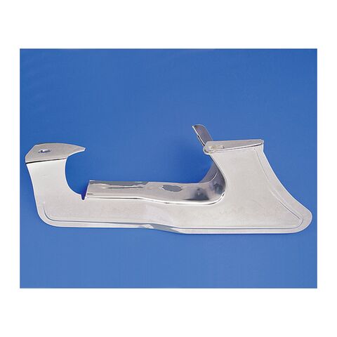 V-Twin Mfg. Chrome Lower Belt Guard For Harley FXR 1985-1992