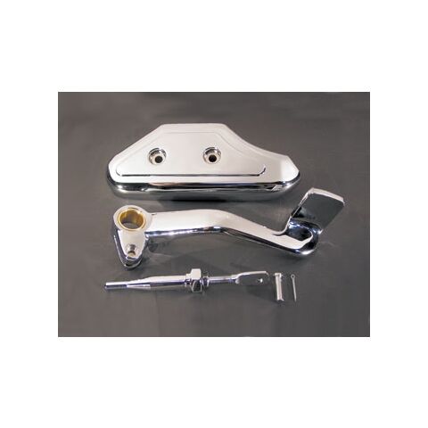 V-Twin Mfg. Brake Pedal And Master Cylinder Cover Kit For Harley XL 1982-2003