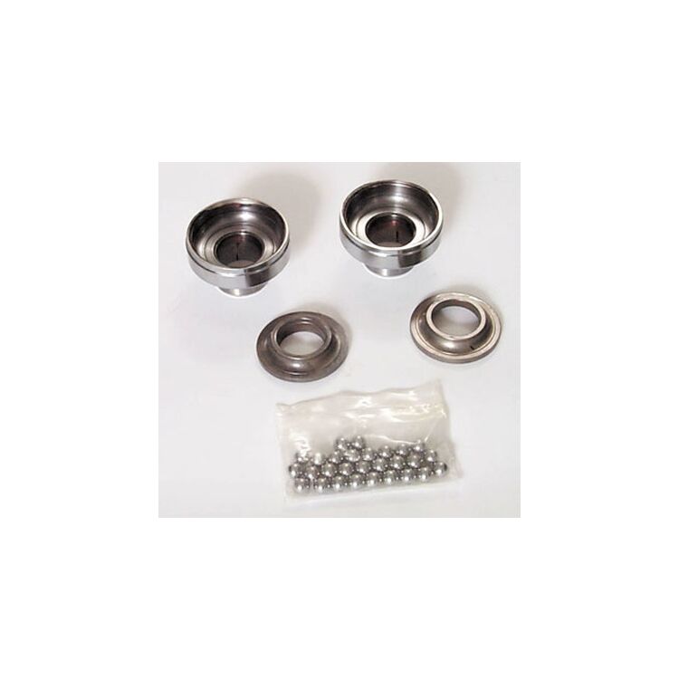 V-Twin Mfg. Ball Bearing Neck Cup Kit For Harley WL / G 1939-1957