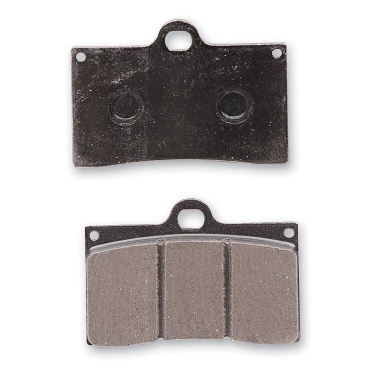 Lyndall Brakes Z-Plus Carbon / Aramid Brake Pads 7138-Z+ For Aftermarket Brembo 4 Piston Calipers