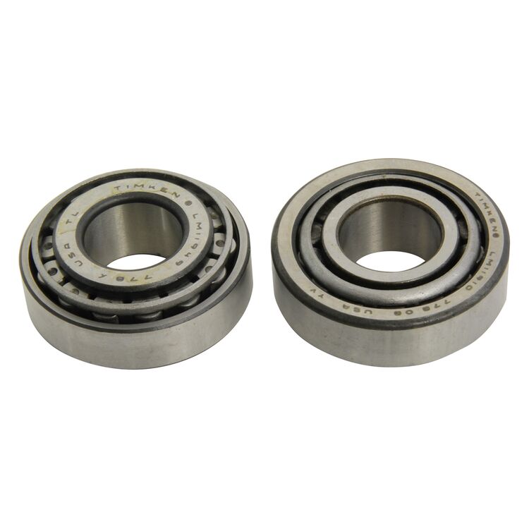 V-Twin Mfg. Wheel Bearing Set For Harley 1985-1999