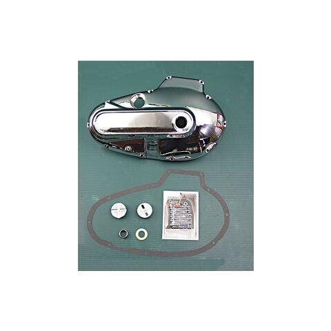 V-Twin Mfg. Chrome Primary Cover Kit For Harley Sportster 1971-1976