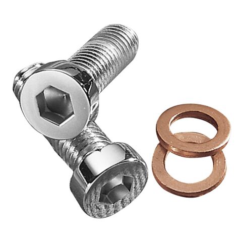 Gardner Westcott Fork Tube Damper Mounting Kit For Harley 1983-2016