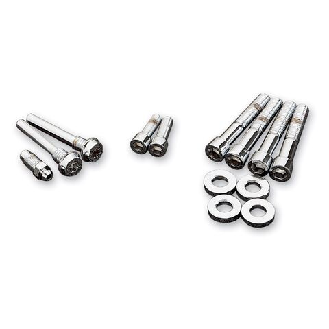 Gardner Westcott Rear Brake Caliper Hardware For Harley Touring / Softail / Dyna / FXR 1985-1999
