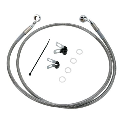 Drag Specialties Extended Front Brake Line Kit For Harley XL883 2004-2010