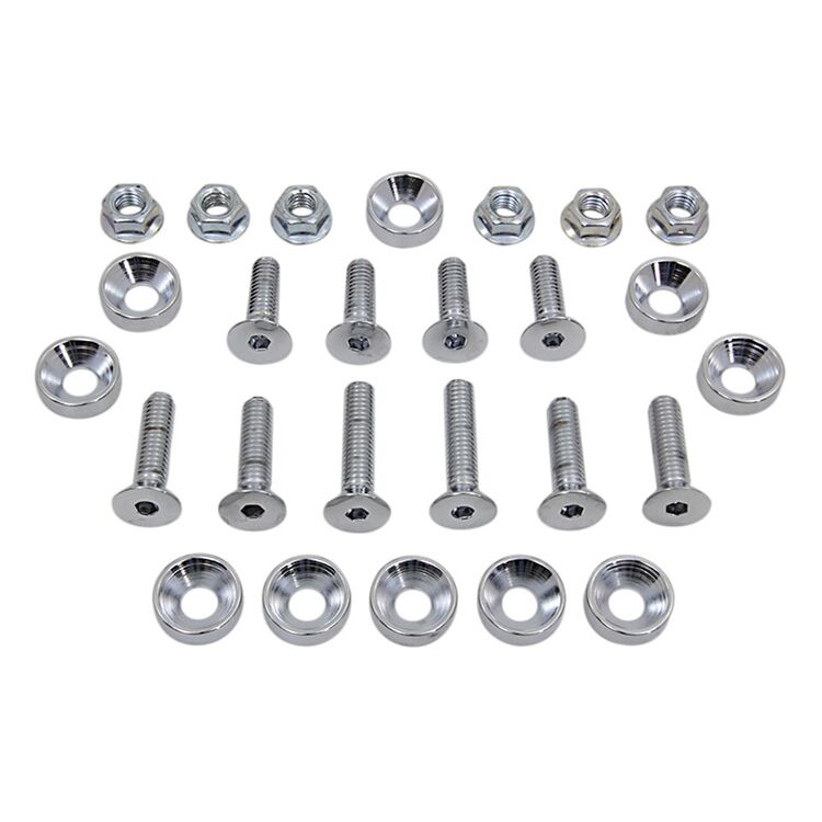 Colony Chrome Fender Strut Mounting Kit For Harley FL / FX 2000-2003