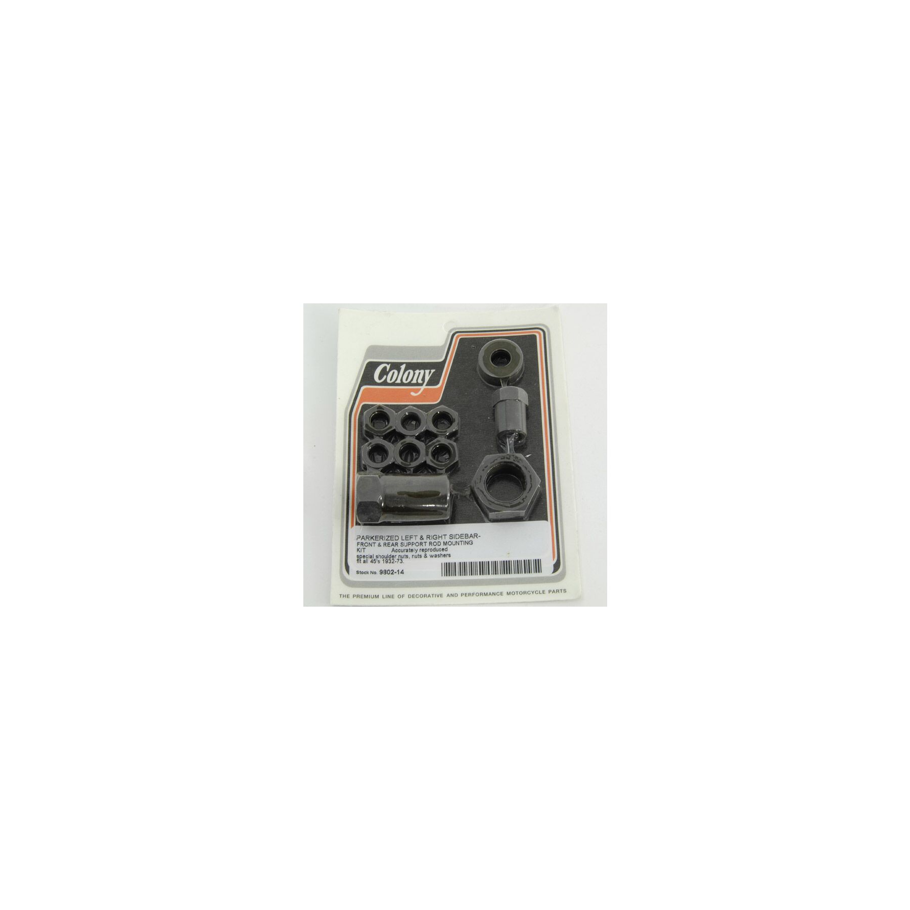 Colony Colony Sidebar And Support Rod Mount Kit For Harley WL 1950-1951 - $42.22 at J&P Cycles