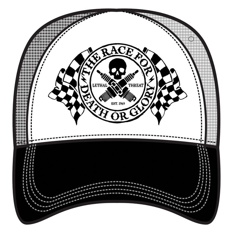 Lethal Threat Death Or Glory Trucker Hat