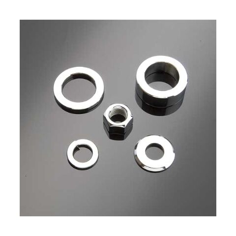 Colony Front Axle Spacer Kit For Harley Dyna 2004-2006