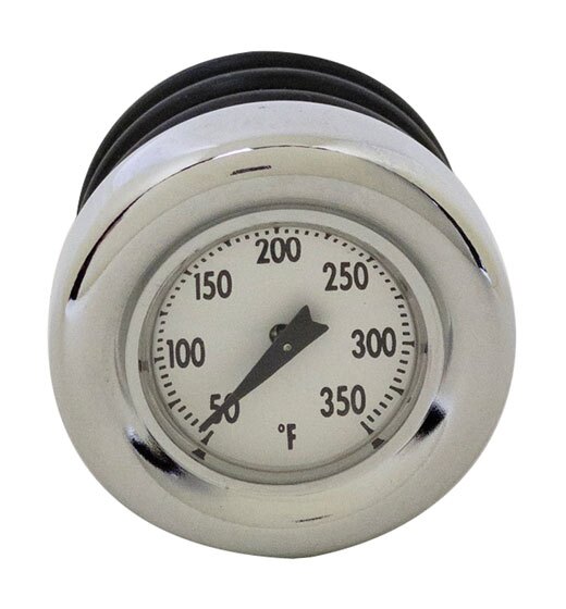 J&P Cycles Oil Tank Temperature Gauge For Harley Softail 20002017