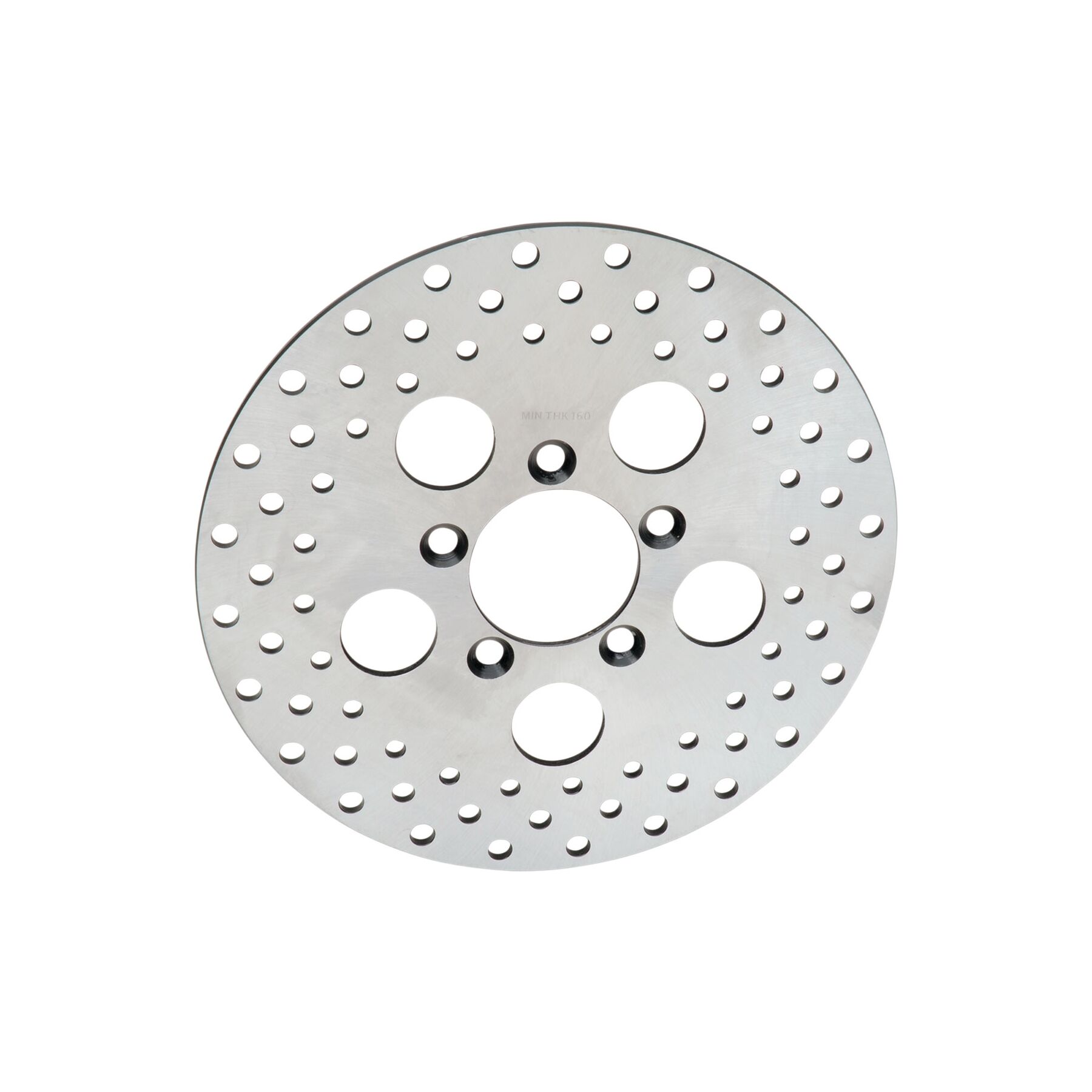 Drag Specialties Drag Specialties 10 Drilled Stainless Steel Front Brake Rotor For Harley FX / XL 1977-1983 - $206.80 at J&P Cycles
