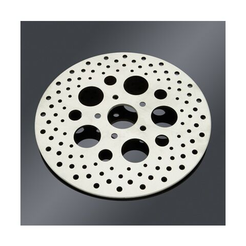 Milwaukee Twins Vented Rear Steel Disc Brake Rotor For Harley Softail / Dyna / Sportster 1988-1999