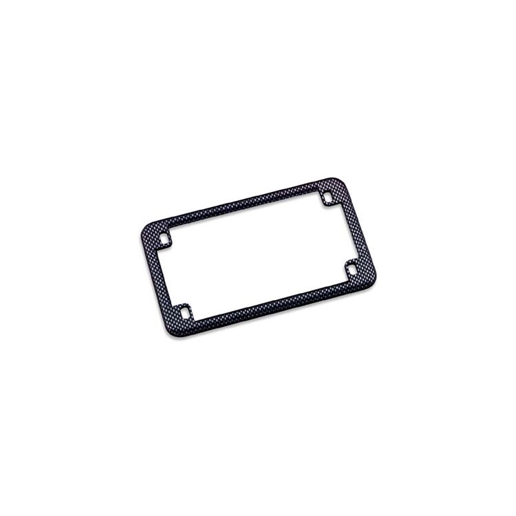 Milwaukee Twins Carbon Fiber Look-Alike License Plate Frame