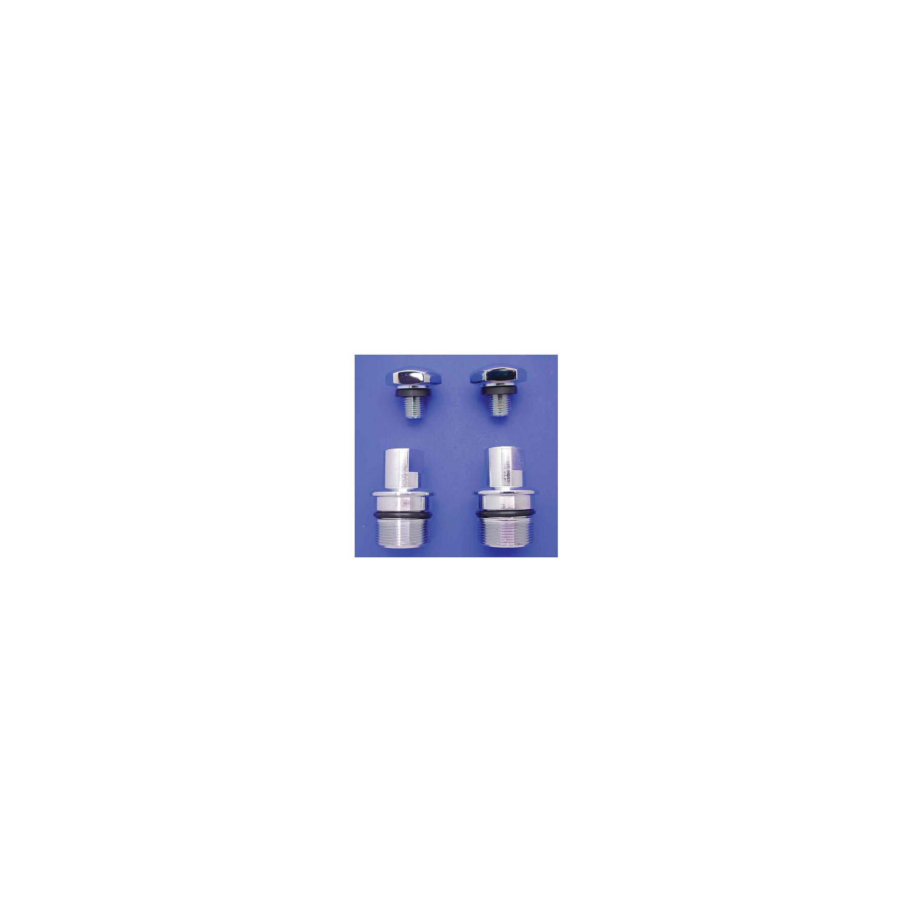 V-Twin Mfg. V-Twin Mfg. Fork Tube Plug Kit For Harley 1977-2012 - $64.72 at J&P Cycles