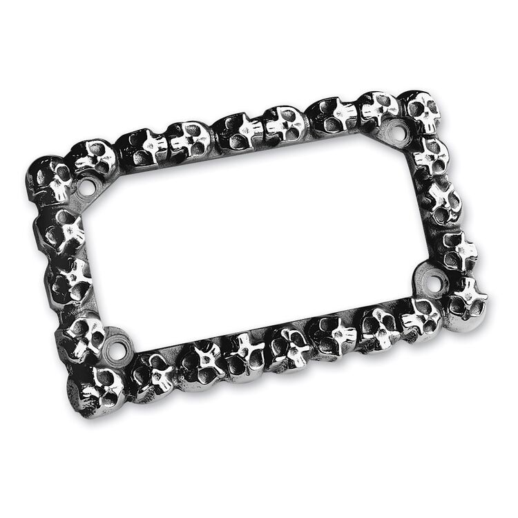 Milwaukee Twins Skull Wrapped License Plate Frame