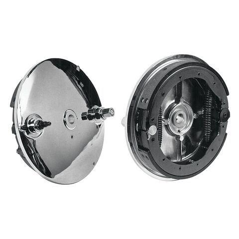 V-Twin Mfg. Chrome Rear Brake Backing Plate For Harley Sportster 1973-1974