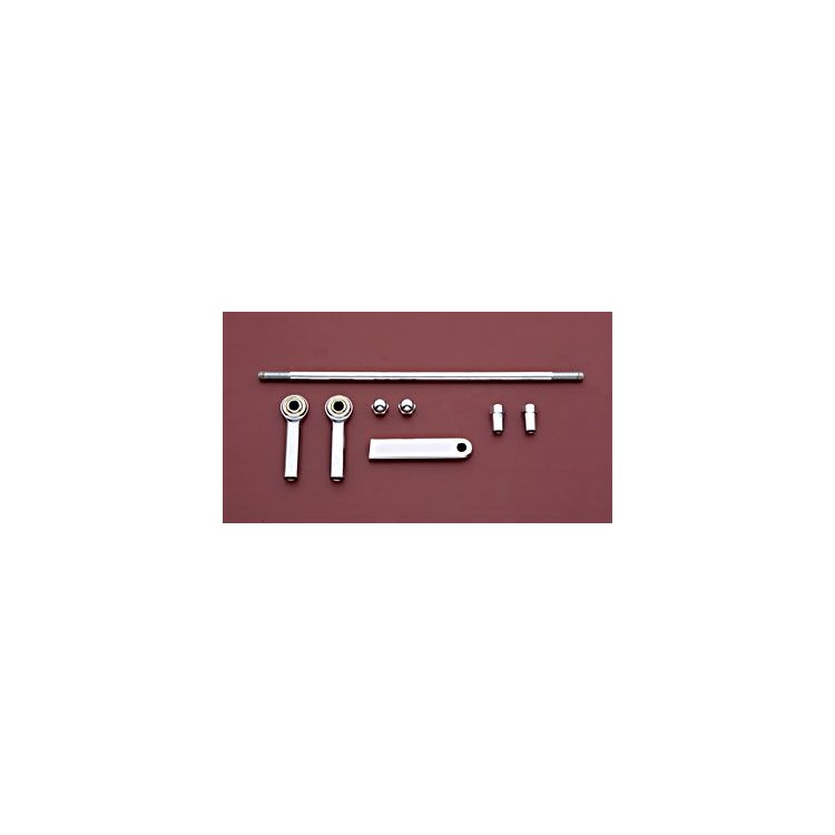 V-Twin Mfg. Chrome Shift Linkage Kit For Harley 1986-2025