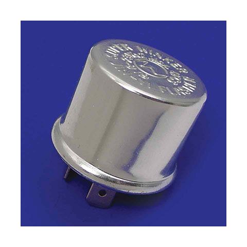 V-Twin Mfg. Round 6-Volt Turn Signal Flasher For Harley FL 1961-1963