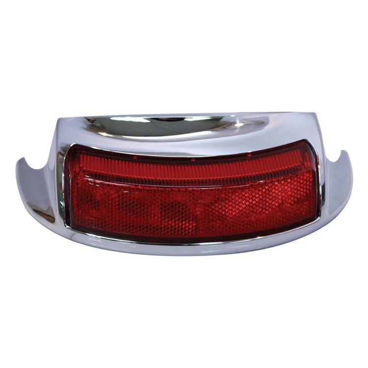 V-Twin Mfg. Rear LED Fender Tip Light Assembly For Harley Touring 2008-2011