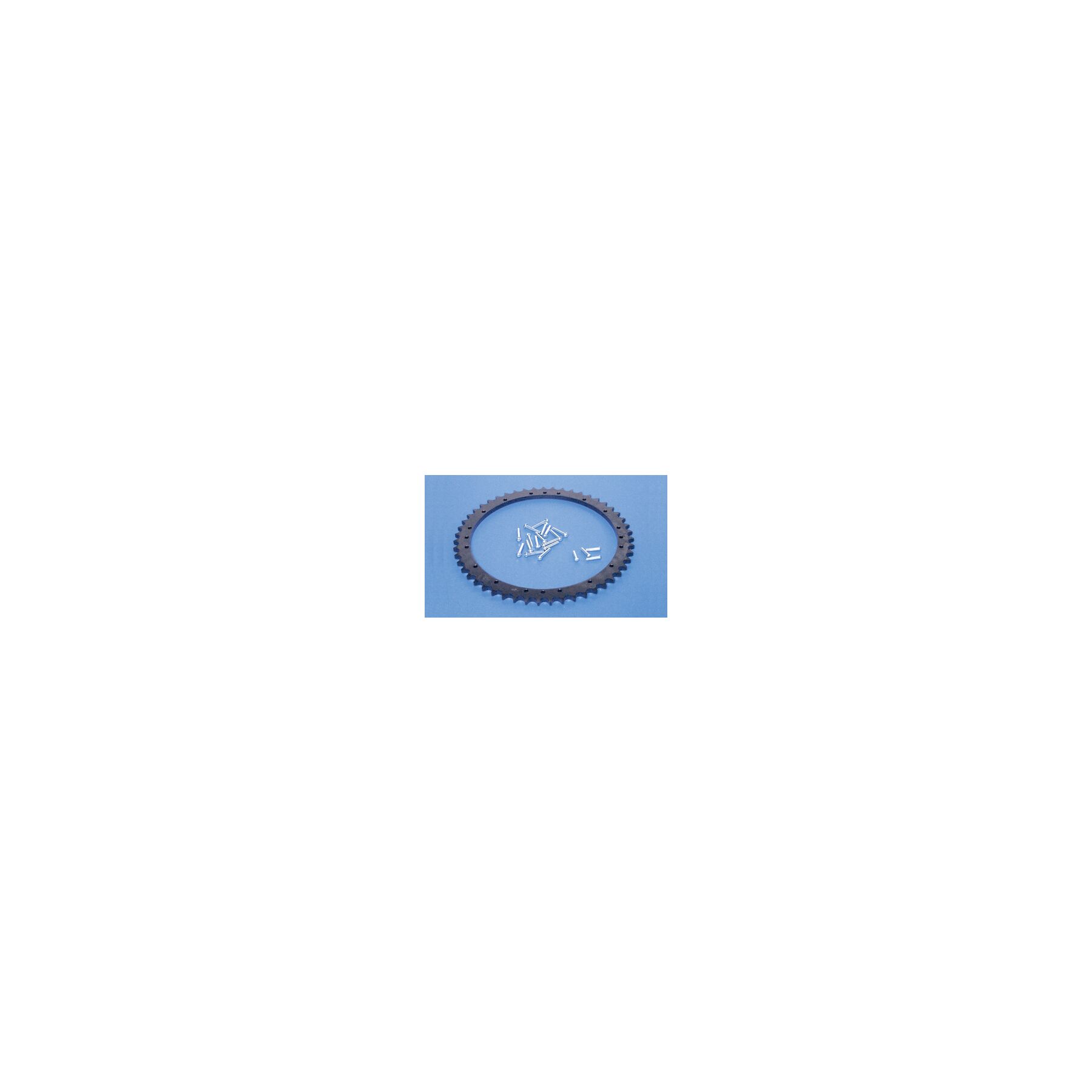V-Twin Mfg. V-Twin Mfg. 51 Tooth Rear Brake Drum Sprocket Kit For Harley FL EL UL 1936-1957 - $87.42 at J&P Cycles