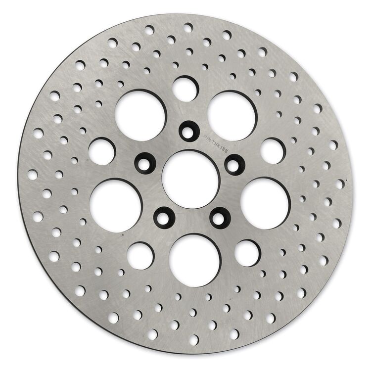 J&P Cycles Vented Rear Steel Disc Brake Rotor For Harley 1979-1999