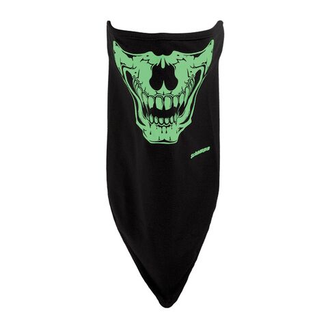 Schampa Glow Clown Skull Stretch Face Mask