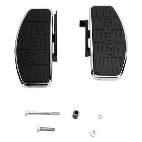 Cobra Classic Chrome Driver Floorboards Kawasaki Vulcan 800 / Classic 1995-2005