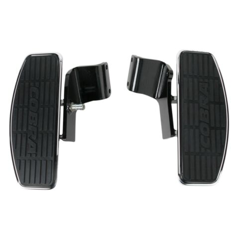 Cobra Classic Chrome Driver Floorboards Honda VTX1300C Custom 2004-2009