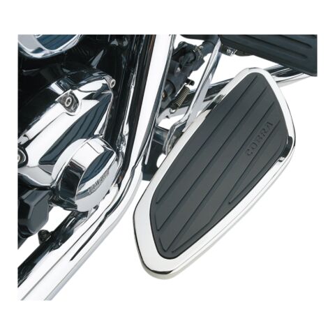 Cobra Swept Chrome Driver Floorboards Honda VTX1300C Custom 2004-2009