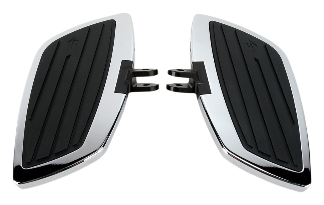 Cobra Swept Chrome Driver Floorboards Honda Shadow VT1100C 19952007