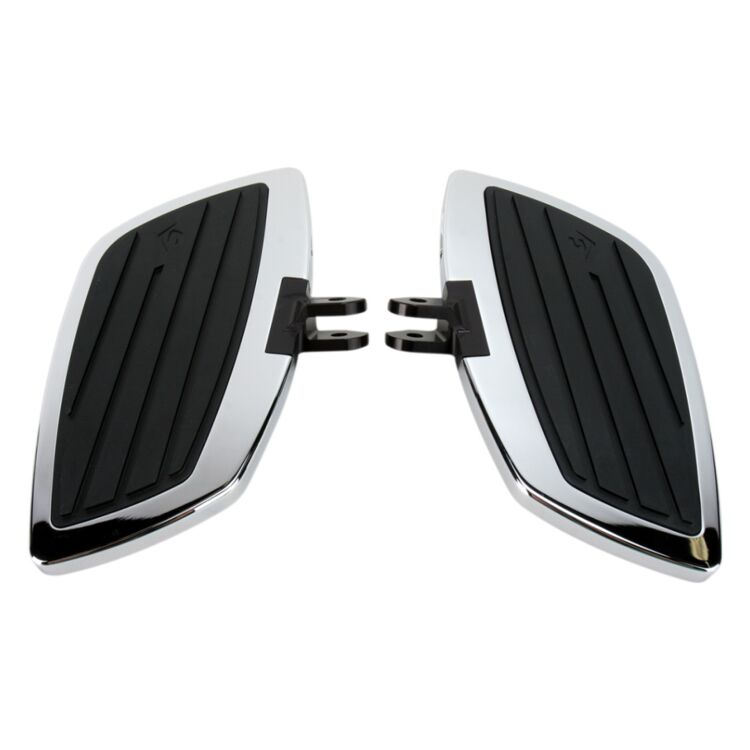 Cobra Swept Chrome Driver Floorboards Yamaha Stryker XVS1300 2011-2017