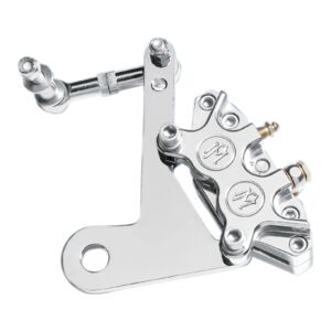 Performance Machine 4 Piston Front Brake Caliper Kit For Harley