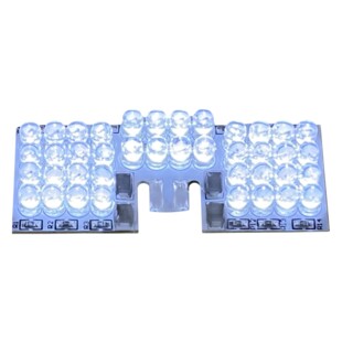Custom Dynamics White Fender Tip Light LED Board For Harley Touring