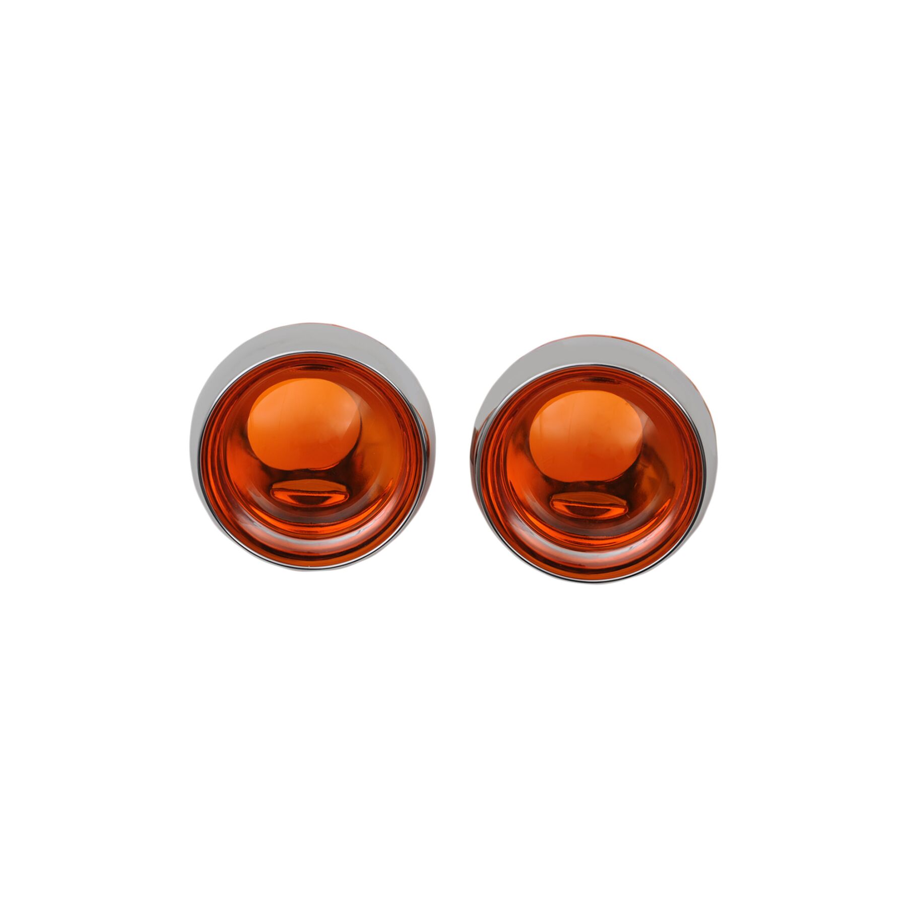 Kuryakyn Kuryakyn Deep Dish Bezels With Lenses Honda / Kawasaki Cruisers 2001-2017 - $63.99 at J&P Cycles