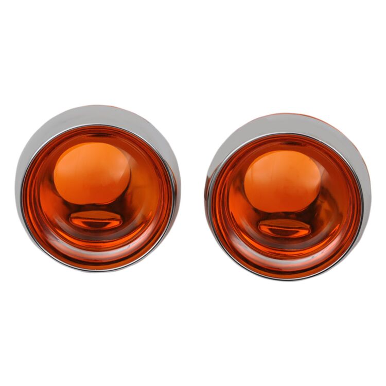 Find KURYAKYN 2108 BULLET BEZELS DEEP DISH WITH AMBER LENSES HD in Plymouth, Michigan, US, for