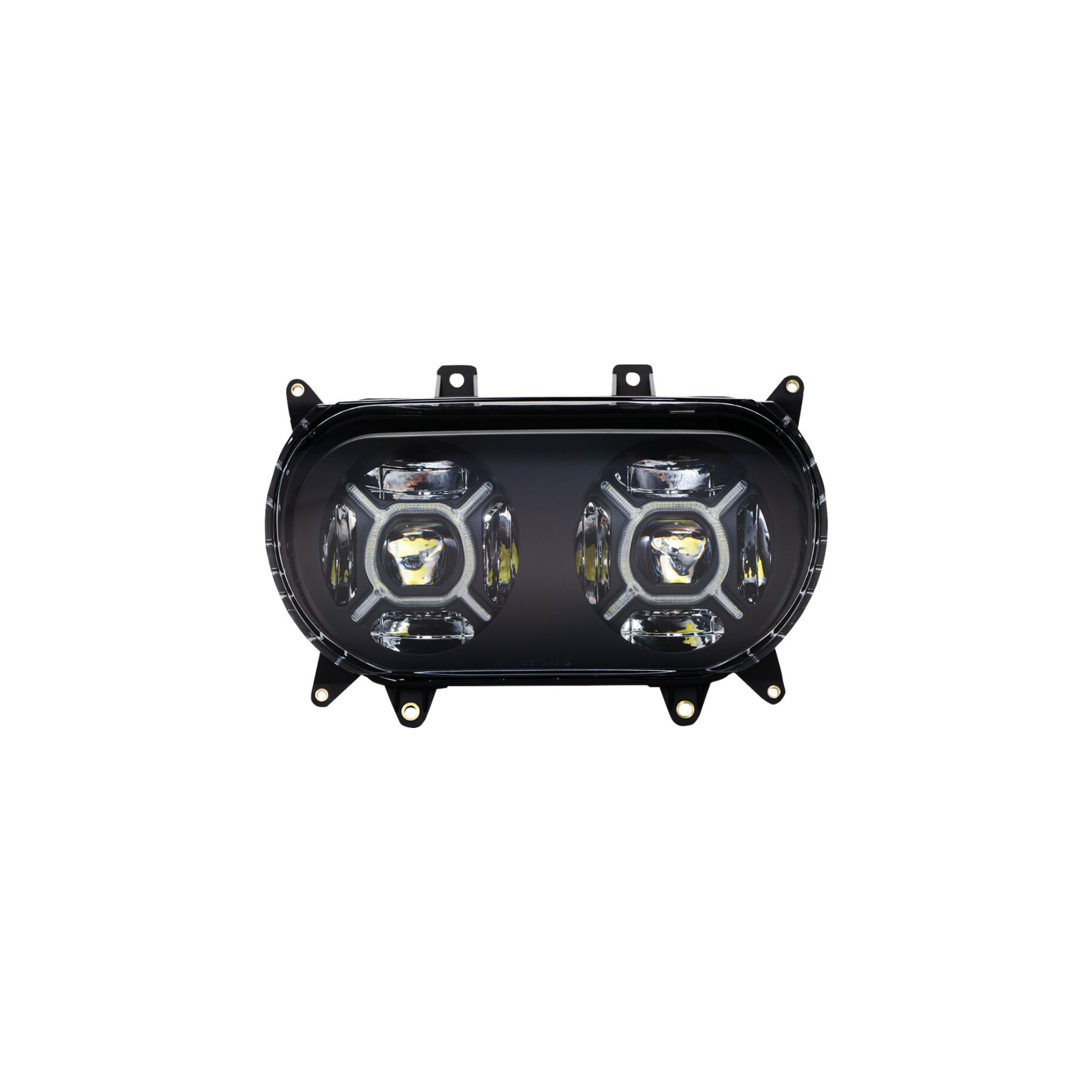 Custom Dynamics Custom Dynamics Double-X LED Headlights For Harley Road Glide 2015-2025 - $649.95 at J&P Cycles