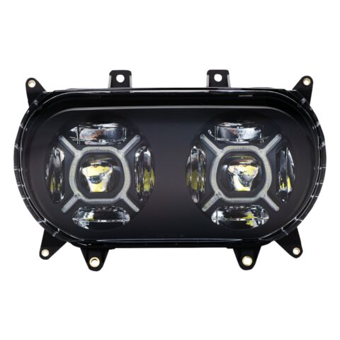 Custom Dynamics Double-X LED Headlights For Harley Road Glide 2015-2025