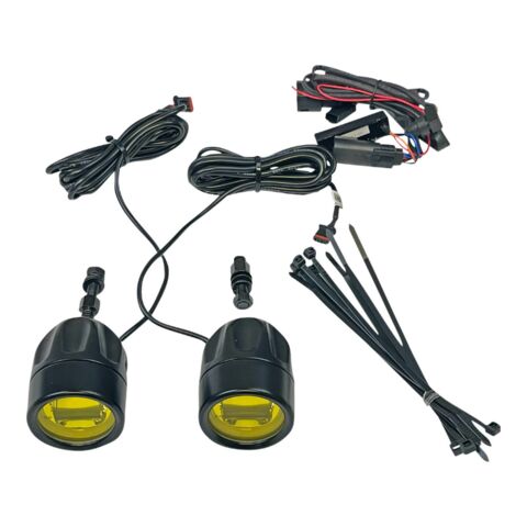 Custom Dynamics ProBEAM LED Halo Fog Lights For Harley Touring 2014-2022