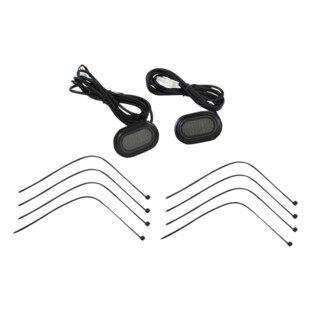 Custom Dynamics Plug and Play PLUGZ Antenna Grommet Lights For Harley Touring 2010-2024