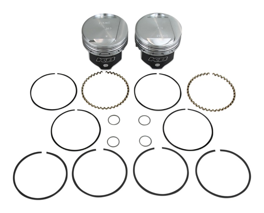 Keith Black Hypereutectic 3.498" 9.61 Piston Kit For Harley 19842000