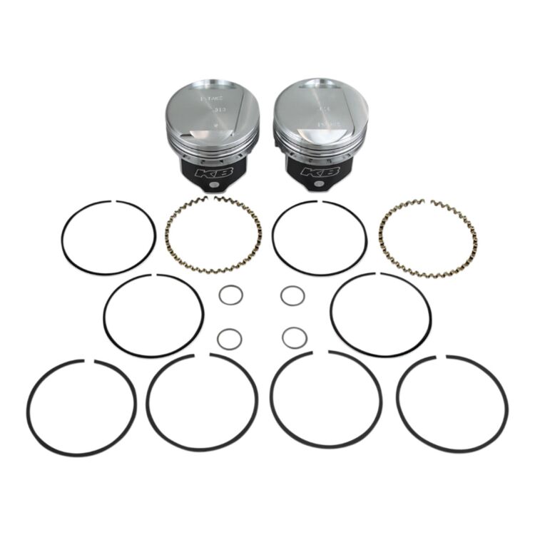 Keith Black Hypereutectic 3.498" 9.6:1 Piston Kit For Harley 1984-2000