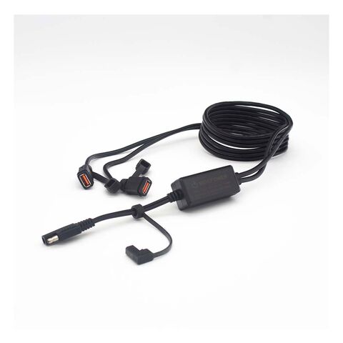 RidePower SAE To Dual USB Split Cable 