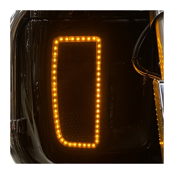 Custom Dynamics Lower Fairing LED Light Insert For Harley Touring 2014