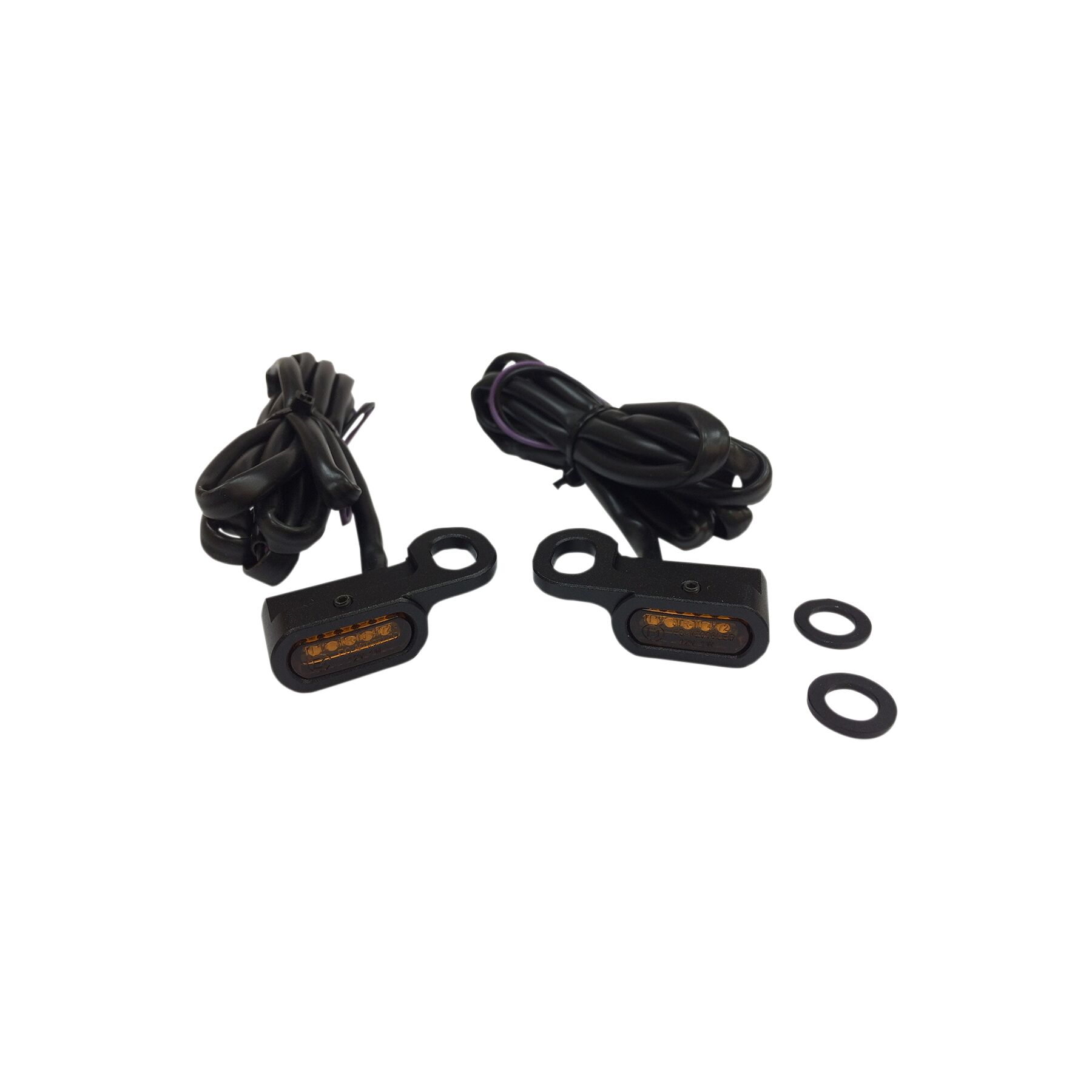 Drag Specialties Drag Specialties LED Handlebar Marker Lights For Harley Touring / Softail / V-Rod 2009-2017 - $116.55 at RevZilla